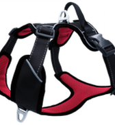 Petlando outdoor harness rood - verkrijgbaar in de maten xs t/m xl