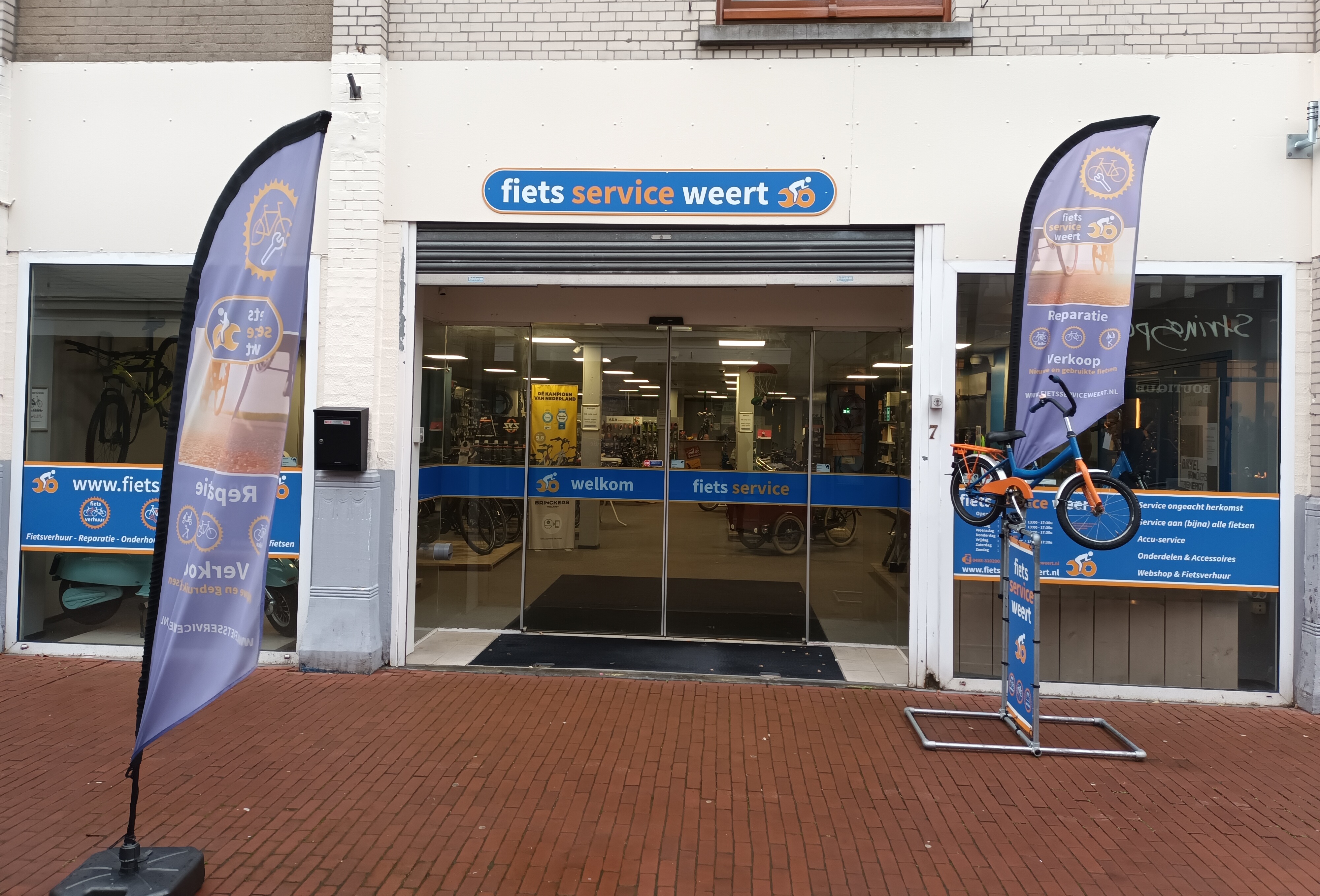Fietsenmaker / fietsenwinkel Boshoven - Fiets Service Weert