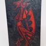 Vintage art "Rode Haan"