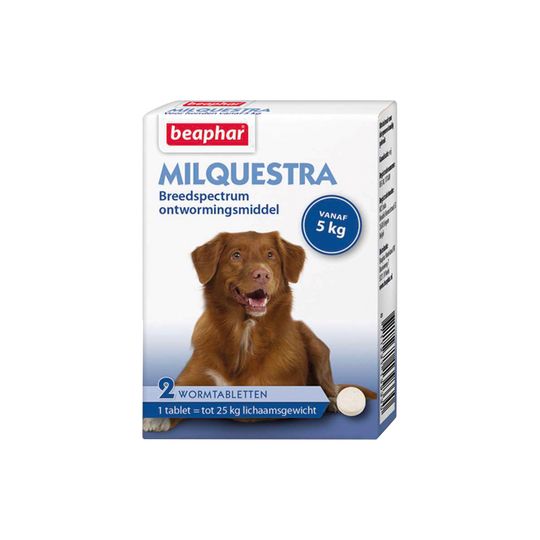  Milquestra hond - 2 tabletten vanaf 5 kg