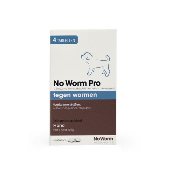 No worm pro - hond 4 tabletten 0.5-10kg