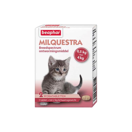 Milquestra kat/kitten 2 tabletten adult
