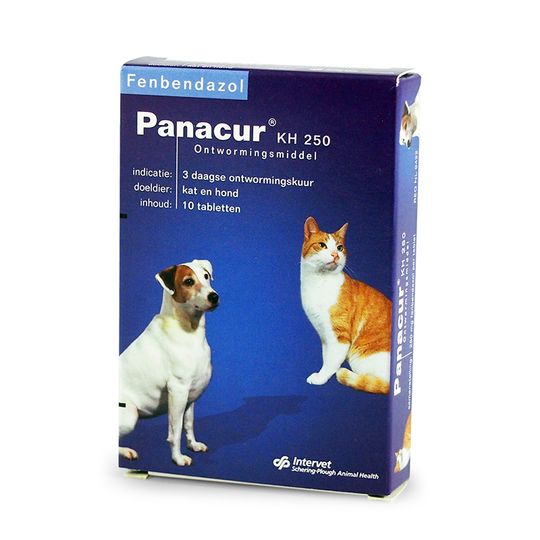 Panacur - 25Omg 10 tabletten