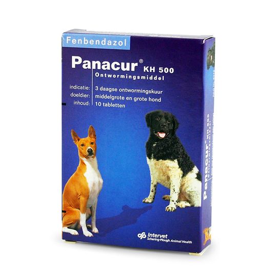 Panacur -  500mg 10tabletten