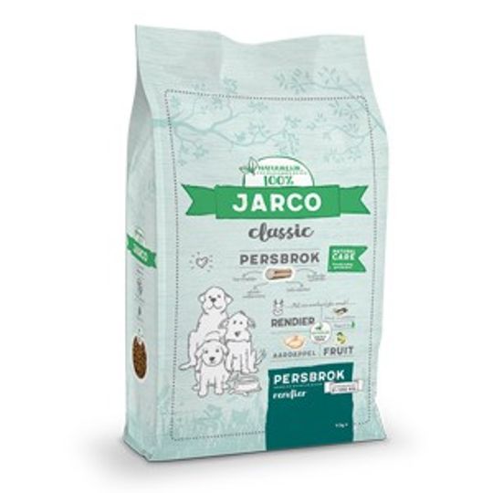 Jarco hond - classic persbrok rendier verkrijgbaar in 4kg &amp; 12.5kg
