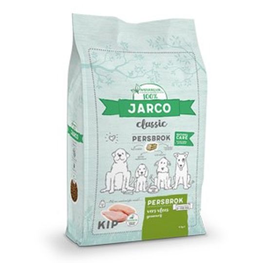 Jarco hond - classic persbrok vers vlees kip verkrijgbaar in 4kg &amp; 15kg