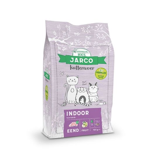 Jarco kat - premium vers vlees droogvoer indoor adult 2kg