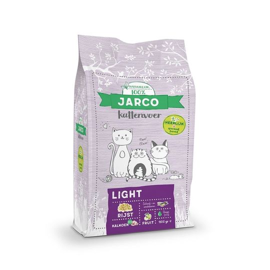 Jarco kat - premium vers vlees droogvoer light adult 2kg