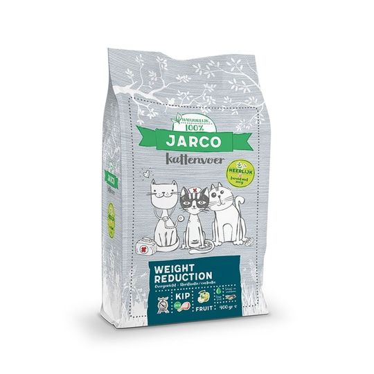 Jarco kat - premium vers vlees droogvoer weight reduction adult 2kg