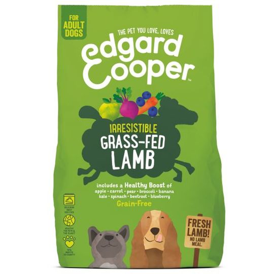 Edgard &amp; Cooper - adult vers gras lam verkrijgbaar in 700gr, 2.5kg, 7kg &amp; 12kg