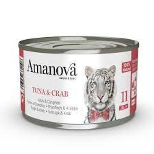 Amanova blikvoeding - 11 Tuna &amp; Crab 70 gram