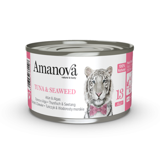Amanova blikvoeding - 13 Tuna &amp; Seaweed 70 gram