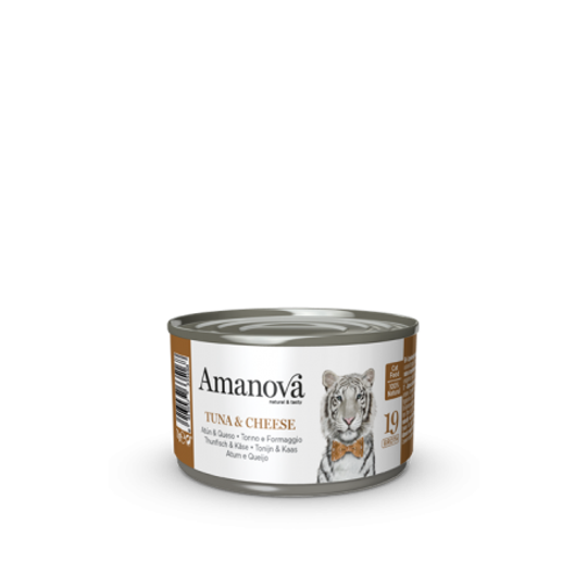 Amanova blikvoeding - 19 Tuna &amp; Cheese 70 gram