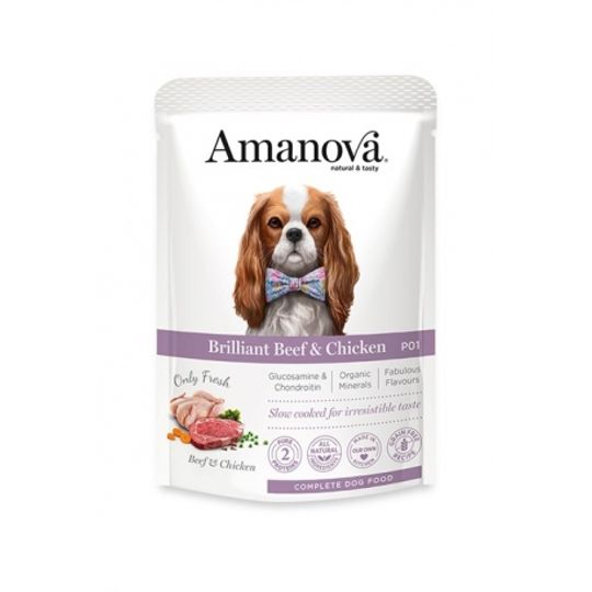 Amanova -  P01 Brilliant Beef + Chicken verkrijgbaar in 100gr &amp; 300gr