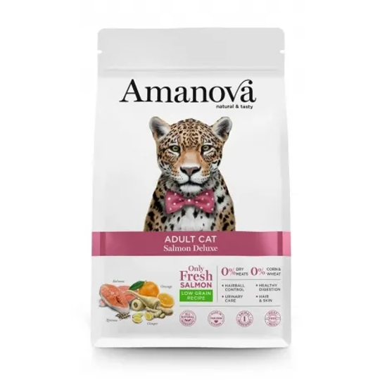 Amanova - Adult Salmon Deluxe verkrijgbaar in 1,5 &amp; 6 kg