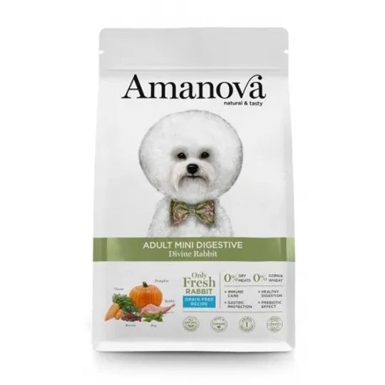 Amanova - Adult Mini Digestive Rabbit verkrijgbaar in 2 &amp; 7 kg