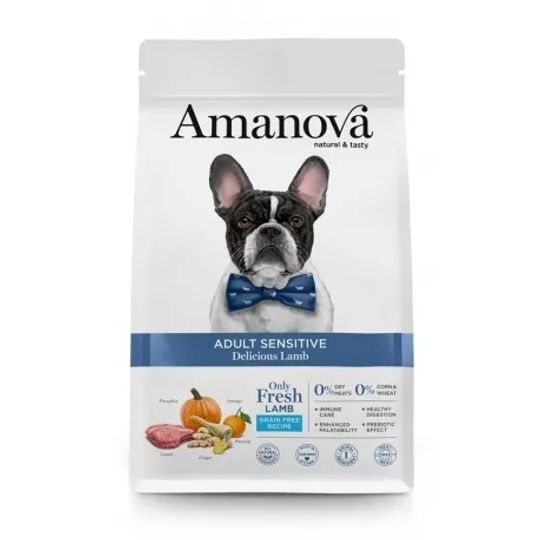 Amanova - Adult Sensitive Delicious Lamb verkrijgbaar in 2 &amp; 10 kg