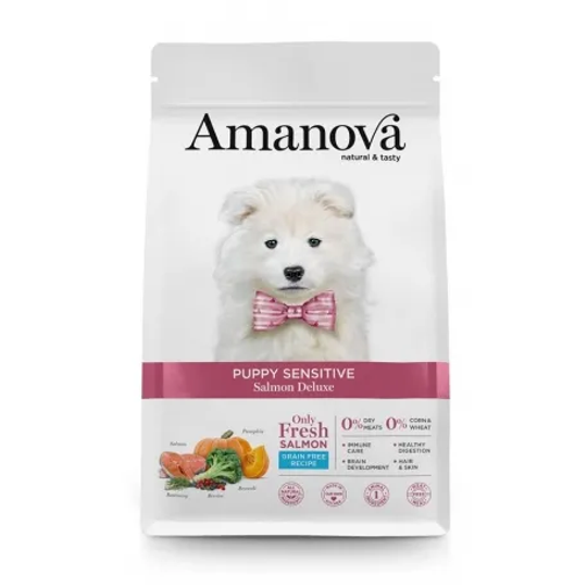 Amanova - Puppy Sensitive Salmon Deluxe 2 kg verkrijgbaar in 2 &amp; 7 kg