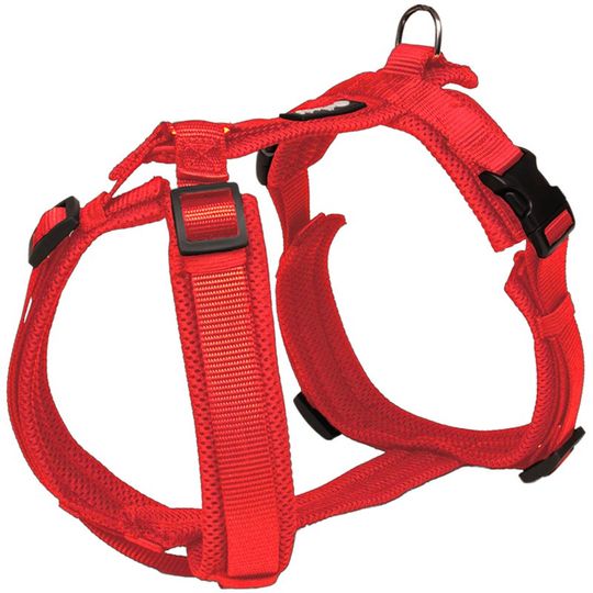 Petlando mesh y-comfort harness rood - verkrijgbaar in de maten xs t/m xxl