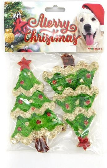 Kerst hondensnack - Kerstboom munchi 2 stuks 