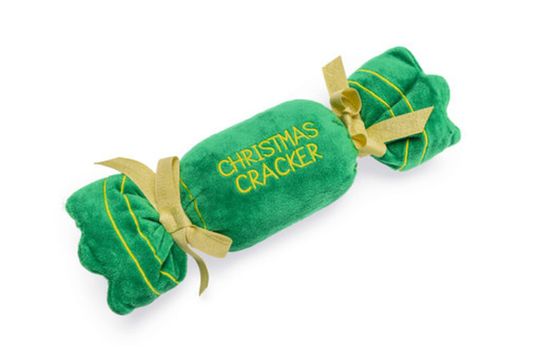 Beeztees - Hondenspeelgoed Kerstsnoepje met knisperfolie 25 cm