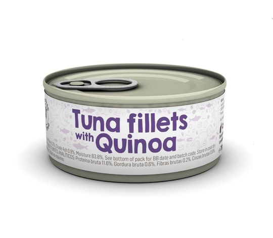 Naturea kat blikvoeding 70gr - tonijnfilet met quinoa