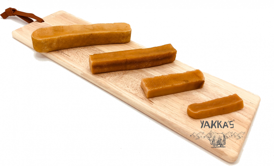 Yakka&#039;s Yakmelk - verkrijgbaar in de maten small, medium, large &amp; extra large