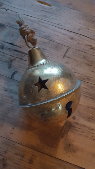 Gouden kerstballen  13 cm