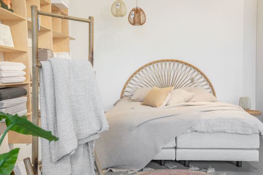 Bamboe slaapkamer