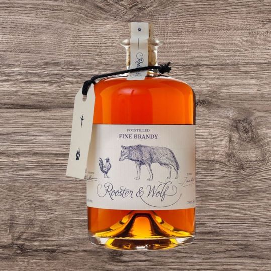 Rooster &amp; Wolf Brandy 70cl