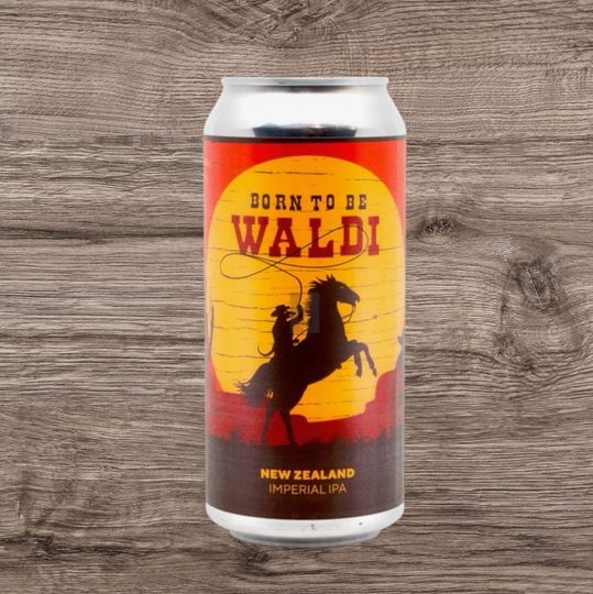 Lieber Waldi Born To Be Waldi New Zealand Imperial IPA 8% alc. 44cl