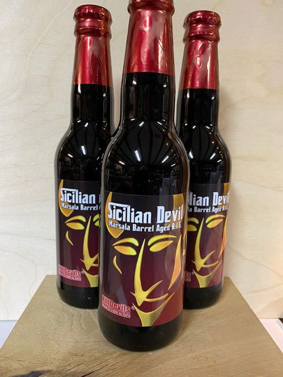 HillDevils Beers Sicilian Devil Marsala BA R.I.S. 33cl