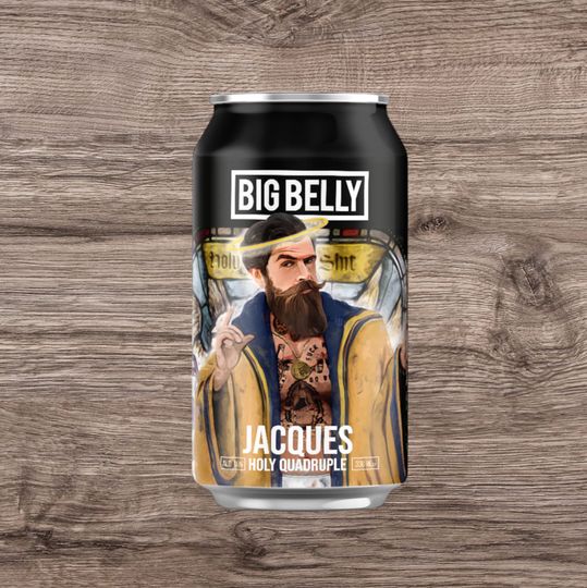 Big Belly Jacques Holy Quadrupel 11% alc. 33cl