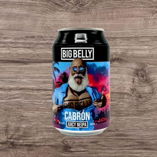 Big Belly Cabron Juicy Neipa 6,6% alc 33cl