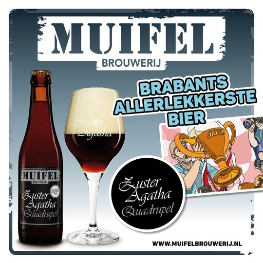 BRABANTS BESTE BIER MUIFEL ZUSTER AGATHA 