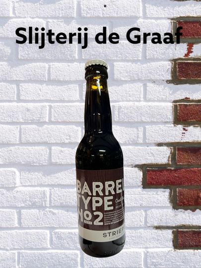 Strieper Craft Beer Company Barrel Type No 2 2022 Coal Ila Whisky BA Stout 9% alc. 33cl