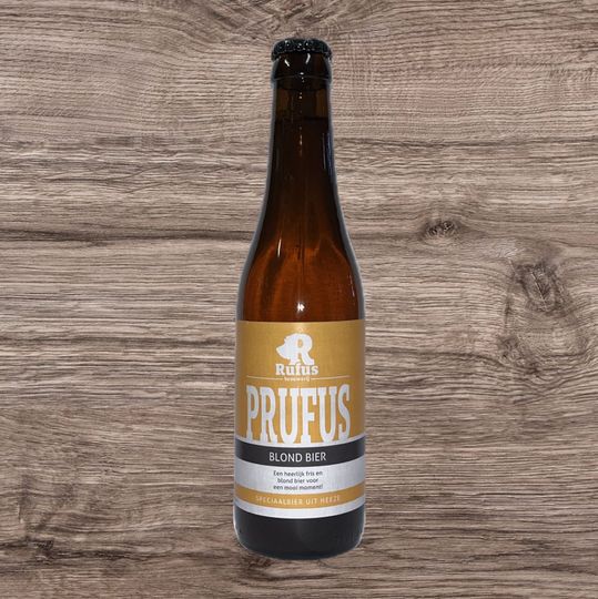 Rufus Prufus Blond Bier 6% alc. 33cl