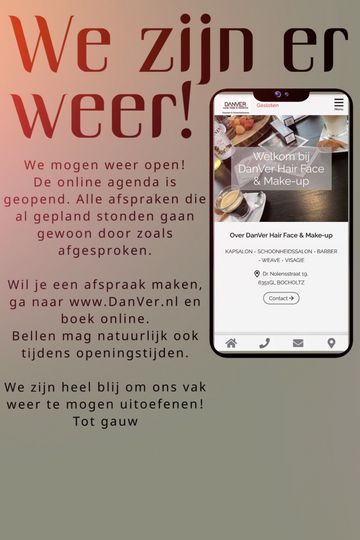 WE ZIJN ER WEER !