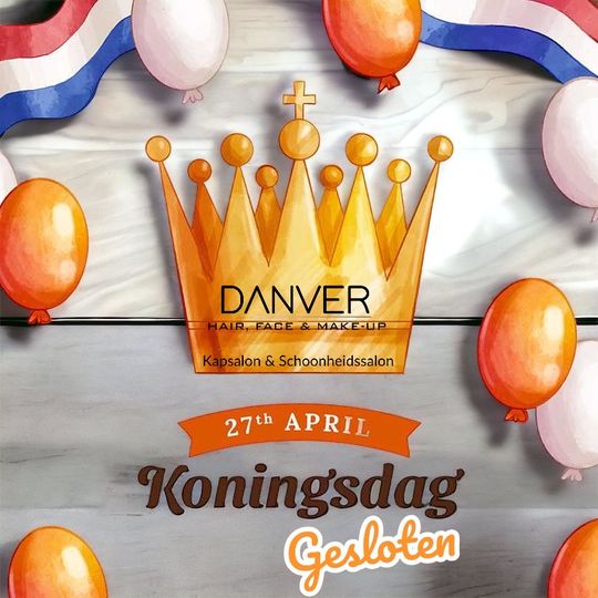 Koningsdag gesloten