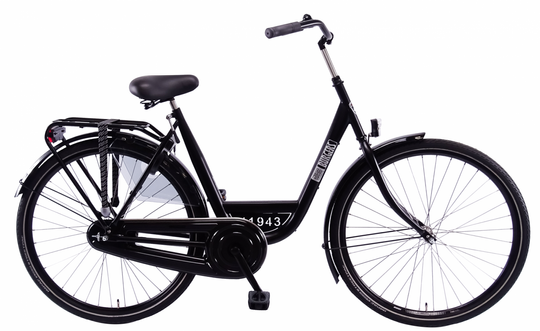 Burgers Bedrijfsfiets RN3 28&#039;&#039; D55, Matt Black