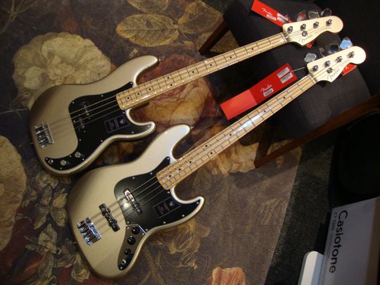 Fender 75th Anniversary Jazz &amp; Precision Bass