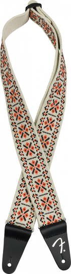 Fender Pasadena Woven Strap Lattice Orange