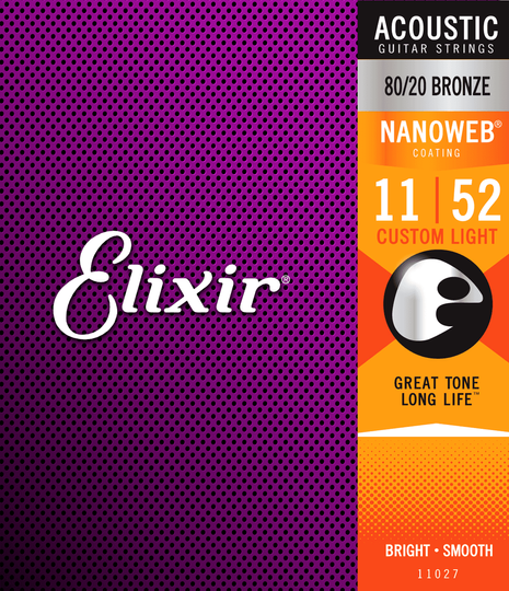 Elixir Acoustic Nanoweb 11-52