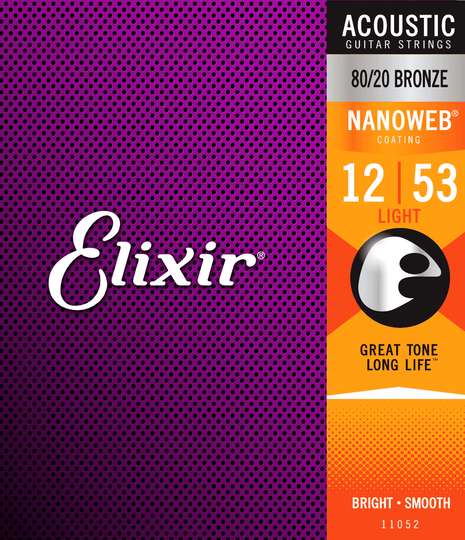 Elixir Acoustic Nanoweb 12-53