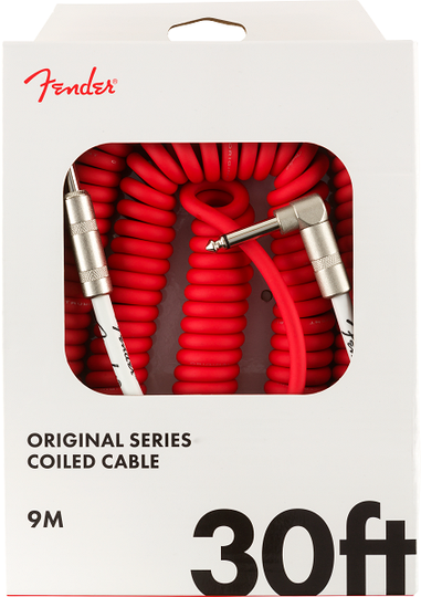 Fender Original Coiled Cable Fiësta Red