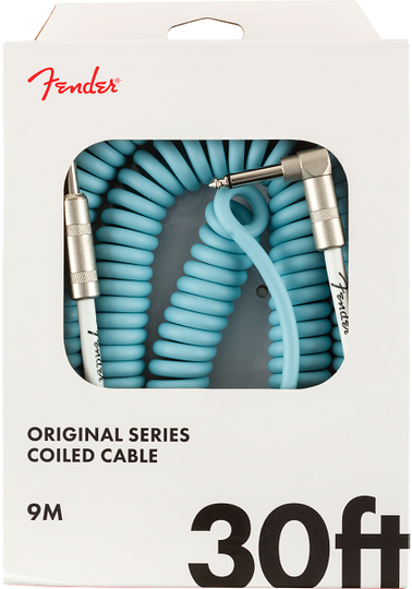 Fender Original Coiled Cable Daphne Blue