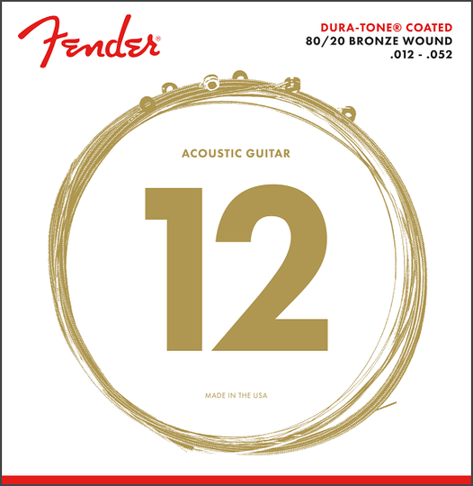 Fender Snaren Akoestisch Dura-Tone Bronze .012