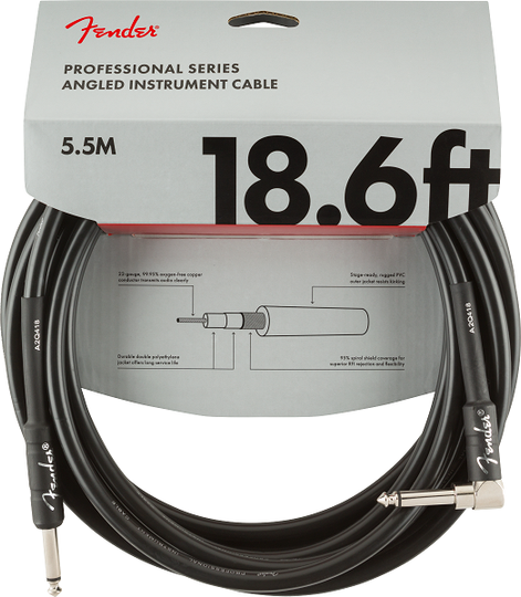 Fender Pro Instrument Cable Ang. 5,5M