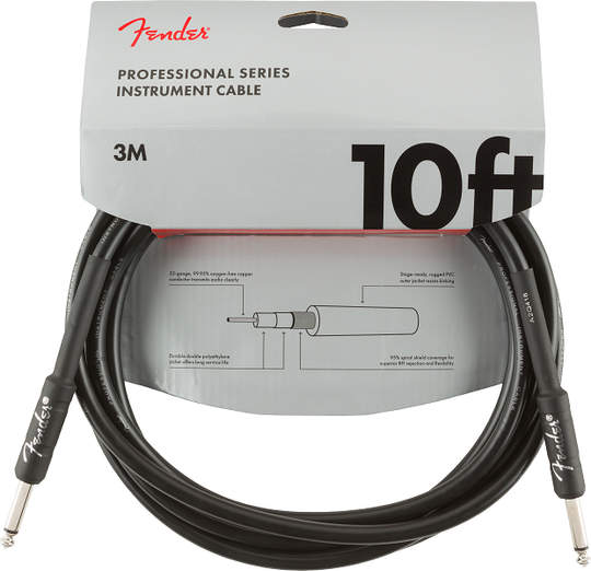 Fender Pro Instrument Cable 3M