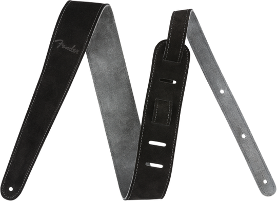 Fender Reversible Suede Strap Black/Grey